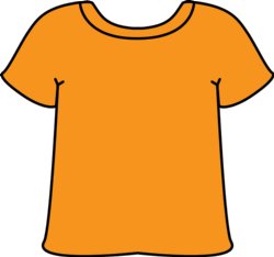 orange shirt